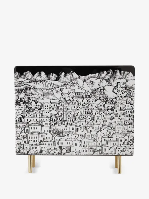 Fornasetti Gerusalemme magazine rack