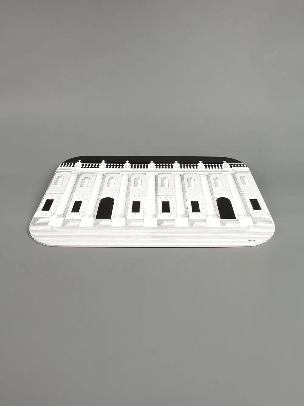 Fornasetti graphic-print wood tray | Decorative Trays & Plates | Image 2