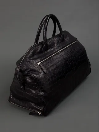 crocodile holdall