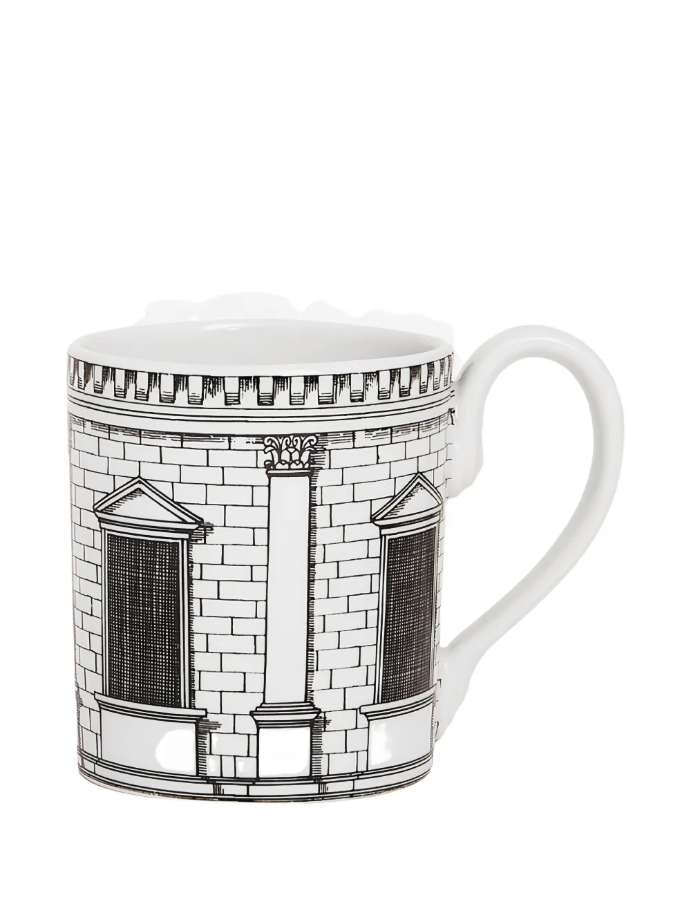 Fornasetti tasse de thé "Architectura" | gris | Image 1