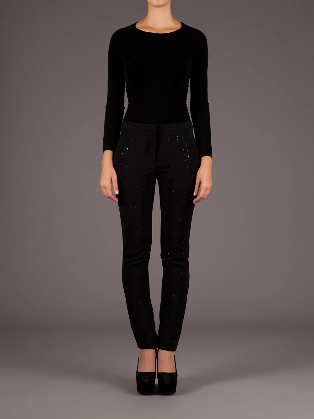 Sharon Wauchob Skinny trouser - Zwart