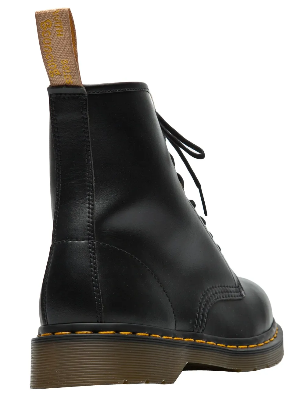 Dr. Martens Vegan 8 eye boot Zwart