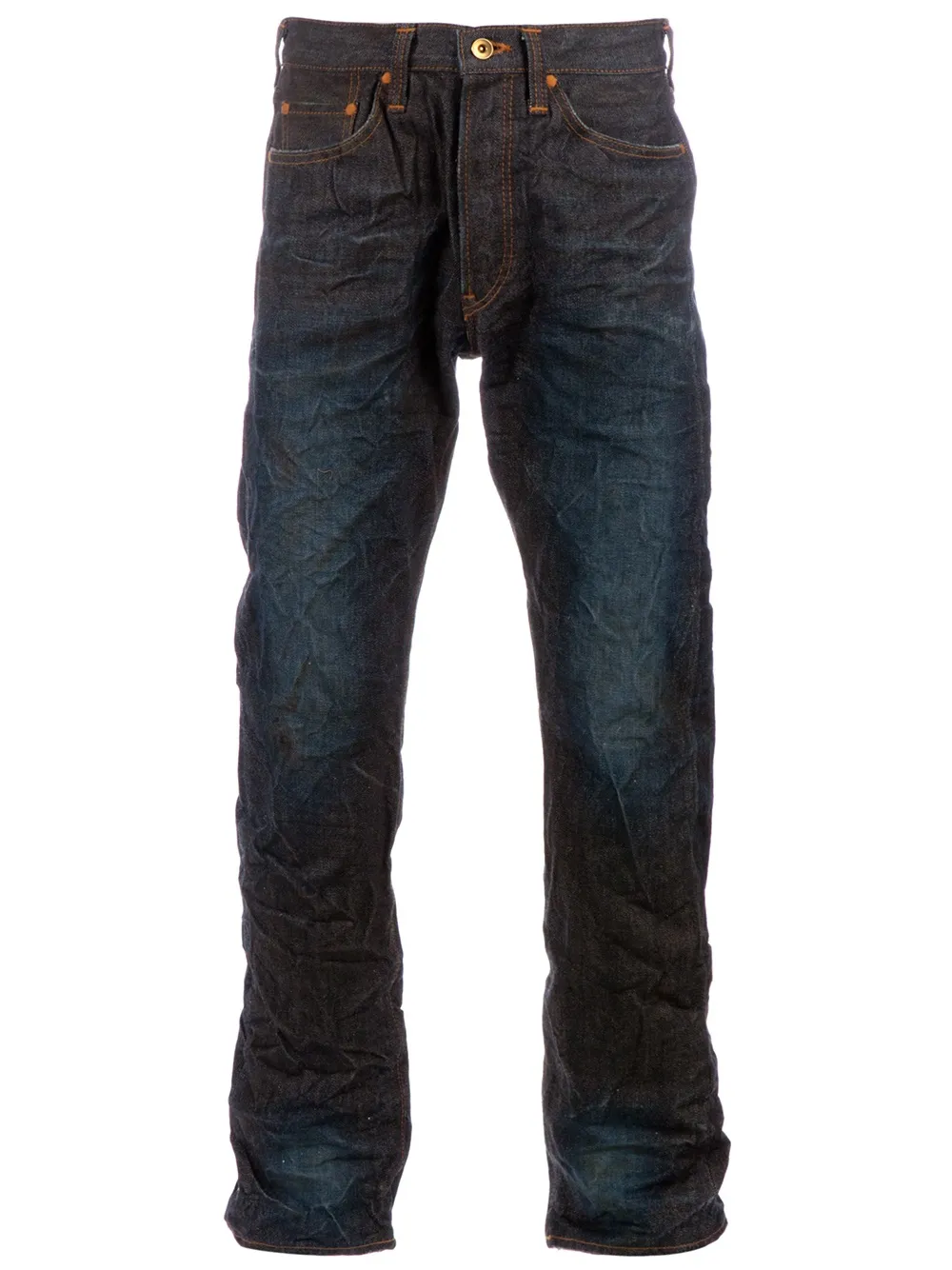 Prps Noir crinkled regular cut jean - Blu