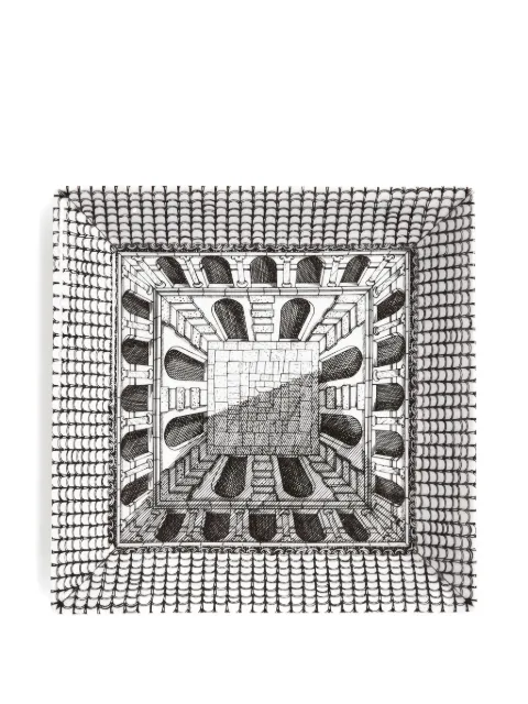Fornasetti Architettura plate