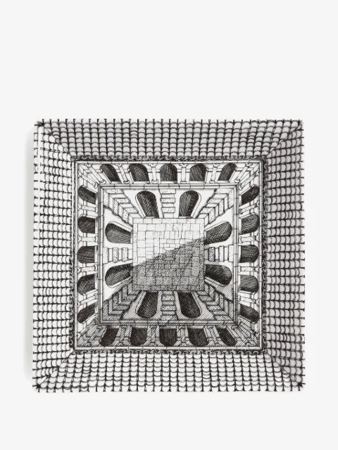 Fornasetti Architettura plate