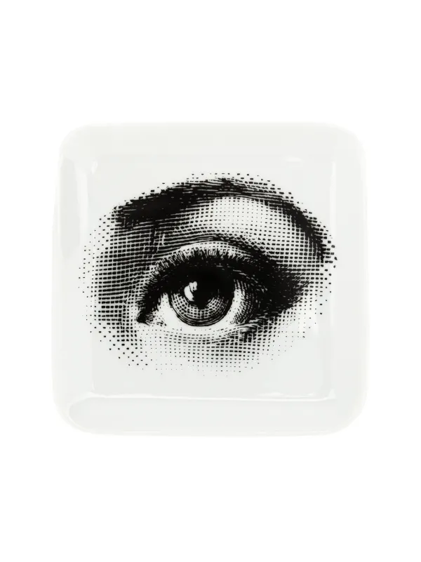 Fornasetti アイプリント アッシュトレイ | ブラック | FARFETCH JP