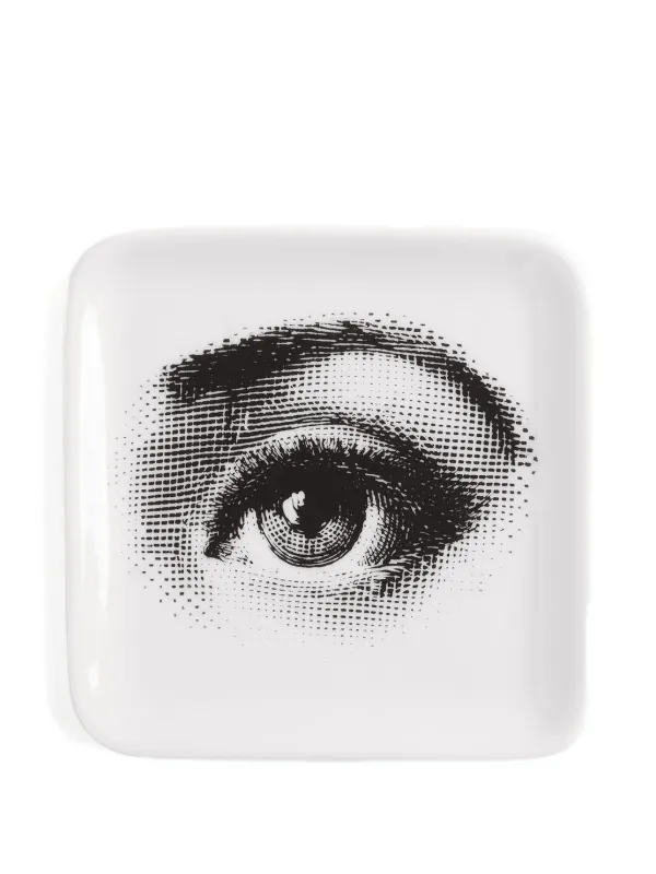 Fornasetti アイプリント アッシュトレイ | ブラック | FARFETCH JP
