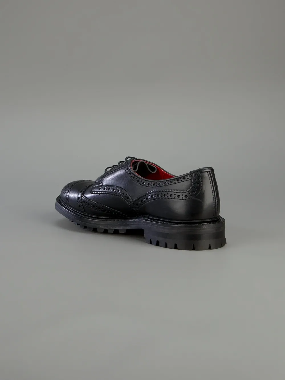 Junya Watanabe lace-up brogue Zwart