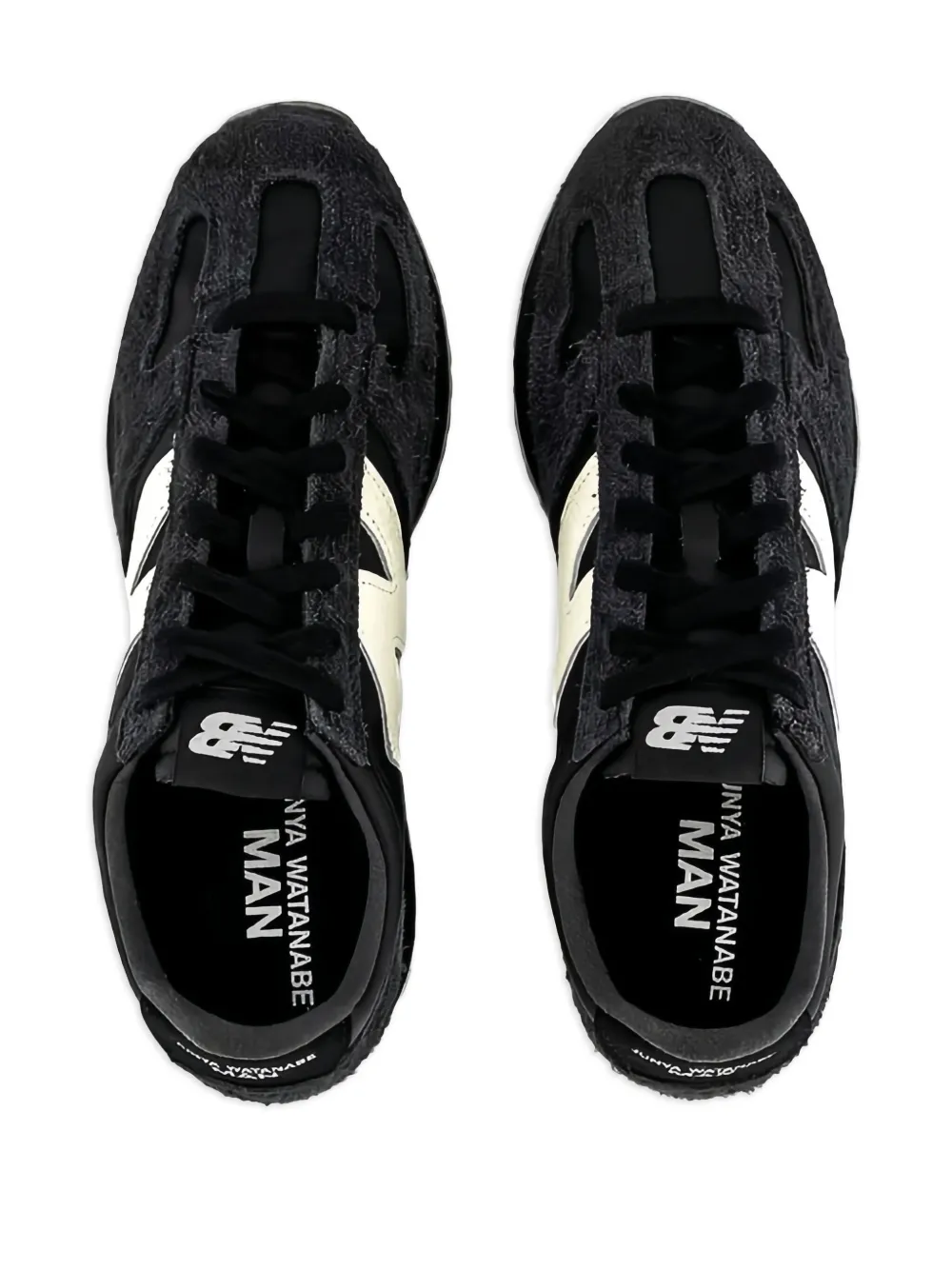 Junya Watanabe lace-up brogue Zwart