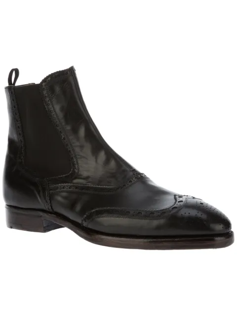 Premiata brogue chelsea boot