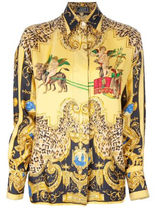 Versace Vintage Loose Fitting Shirt - Farfetch