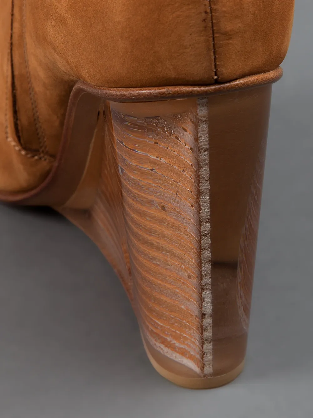 Maison Margiela wedge boot CAMEL