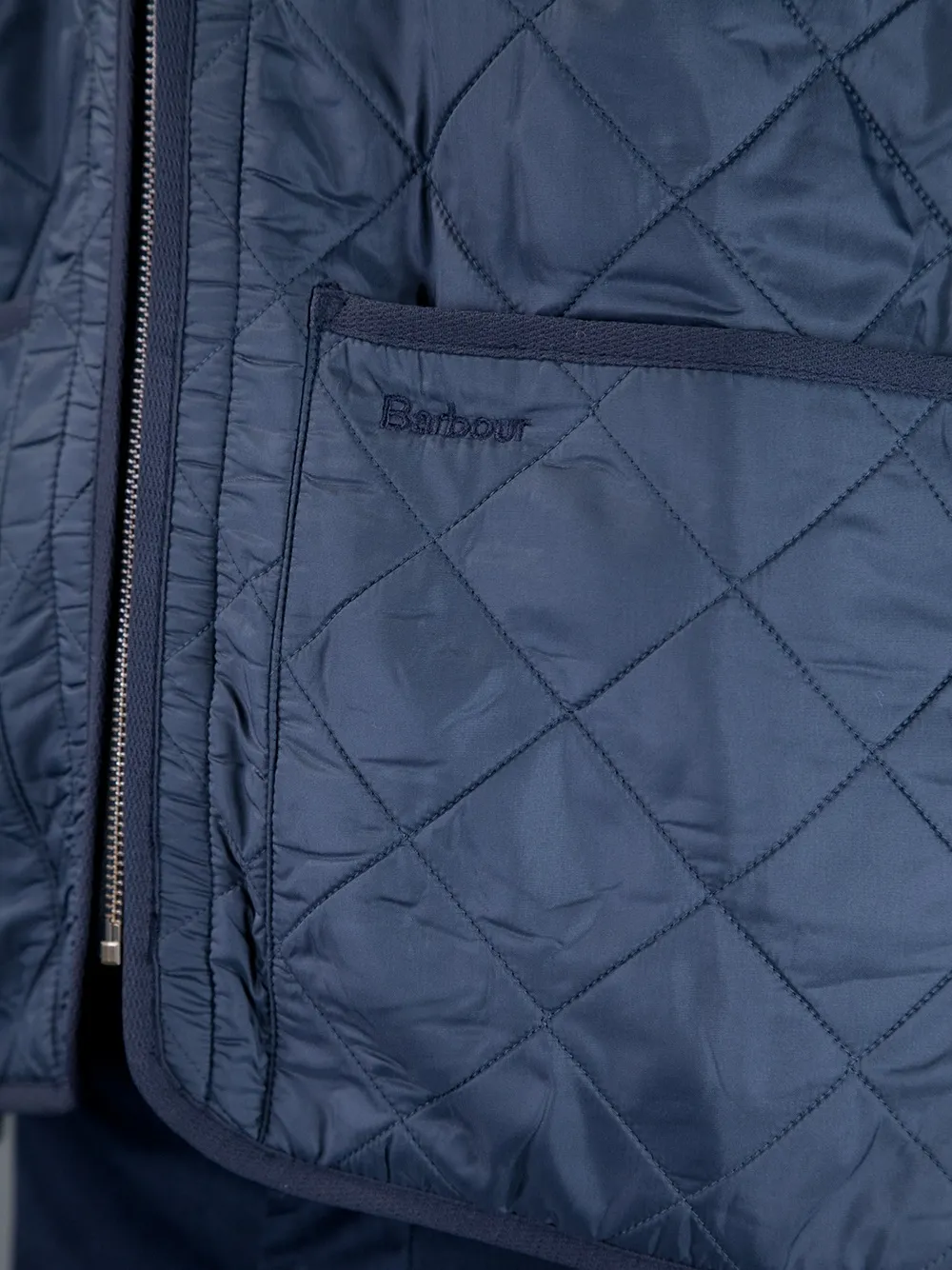 Barbour quilted gilet Blauw