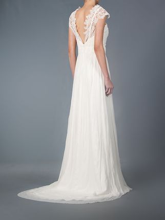 Emannuelle Junqueira Off White Vestido De Noiva Off White Farfetch