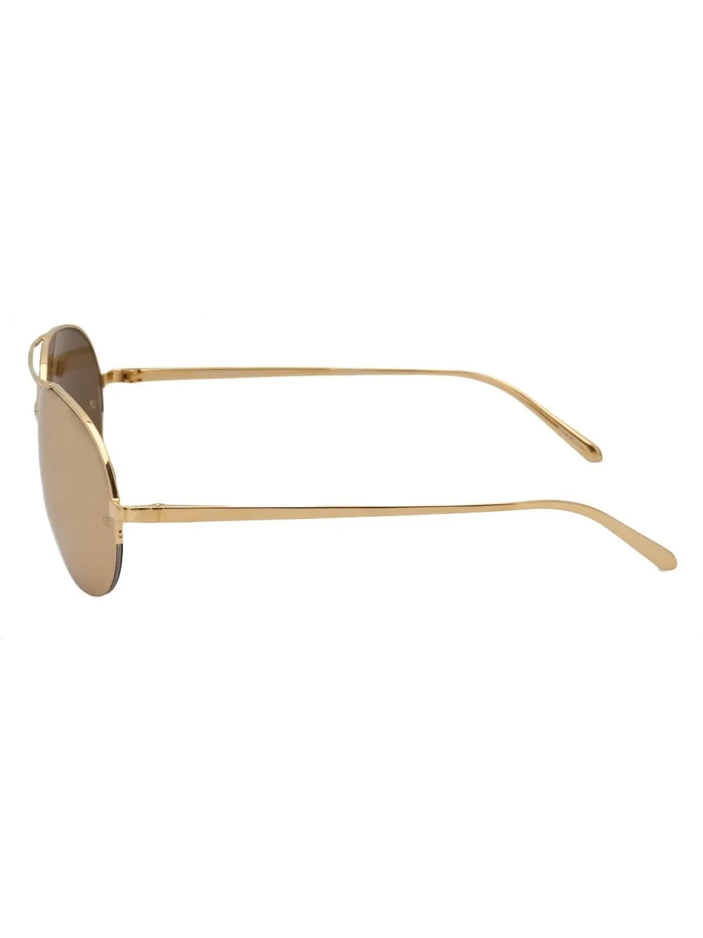 Linda Farrow 161 zonnebril Metallic
