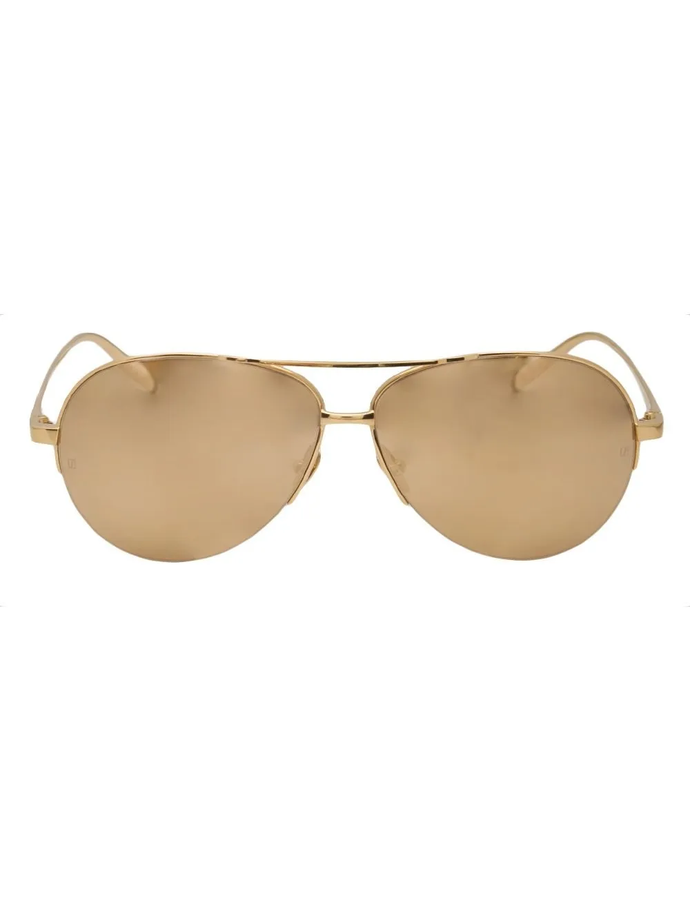 Linda Farrow 161 zonnebril Metallic