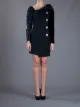 Image 2 of Versace Pre-Owned structured buttoned dress