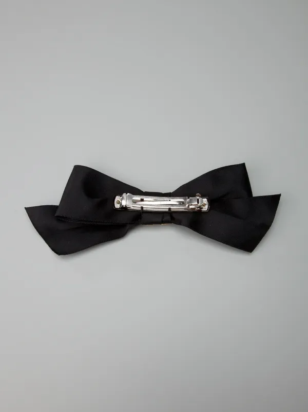 Chanel Pre Owned Bow Hair Clip Farfetch