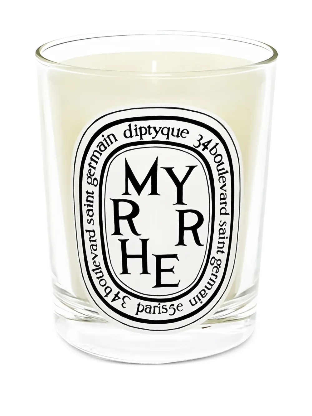 Diptyque bougie parfumée "Myrrhe" | blanc | Image 1