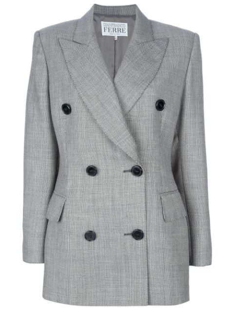 Gianfranco Ferre Vintage Blazer And Skirt Suit - Farfetch