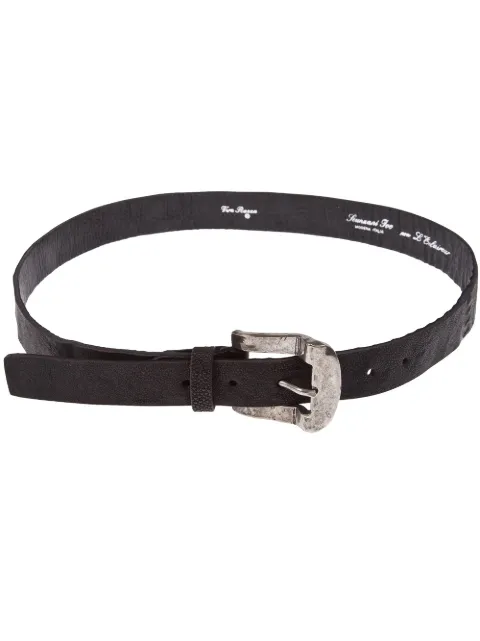 Scunzani Ivo shargreen leather belt