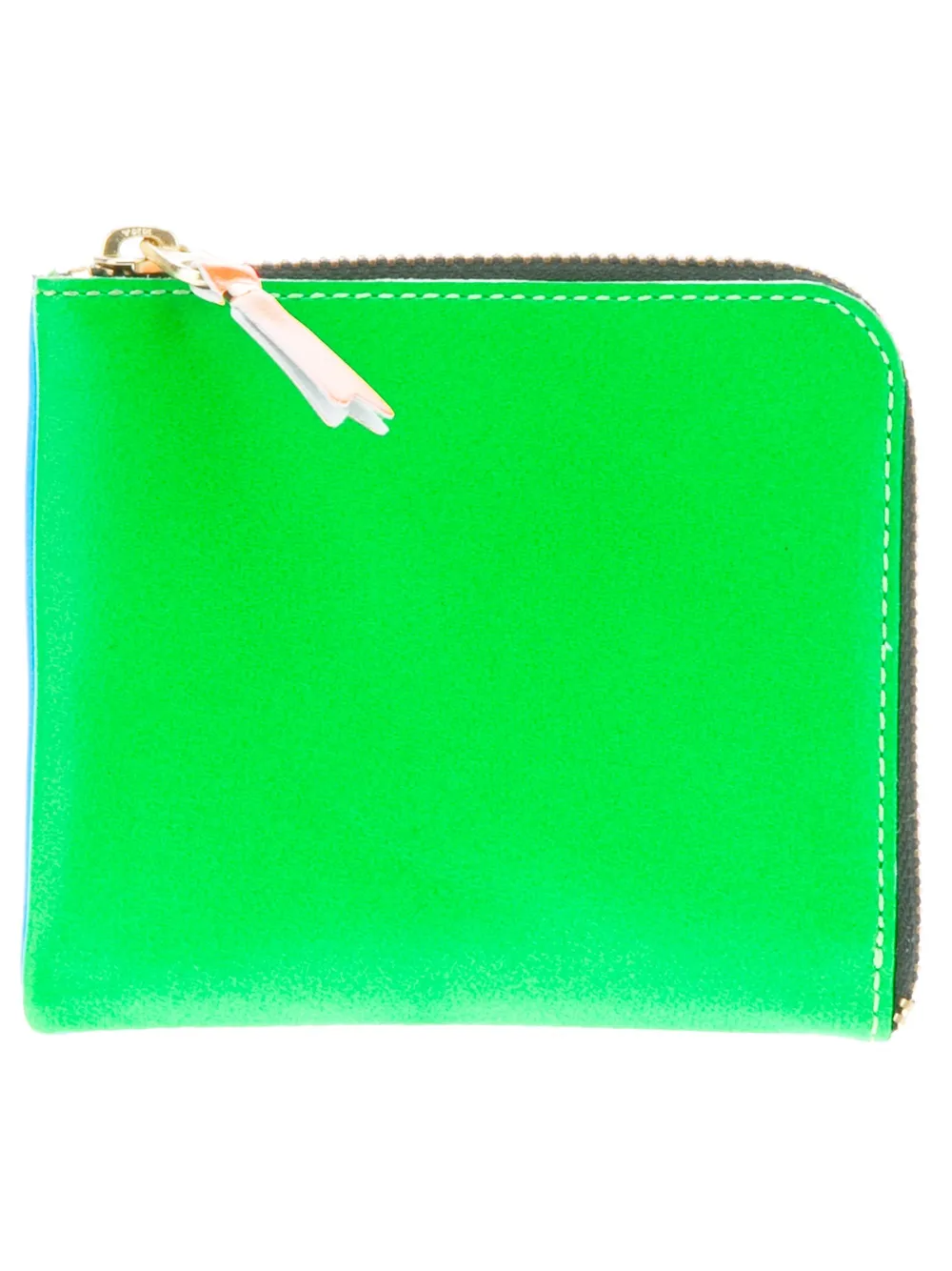 Comme Des Garçons Wallet 'Super Fluo' wallet Groen