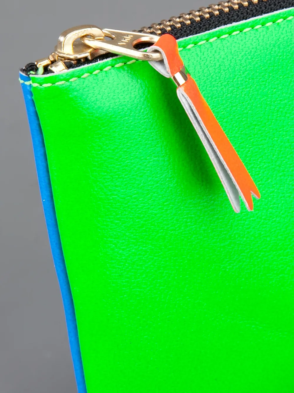 Comme Des Garçons Wallet 'Super Fluo' wallet Groen