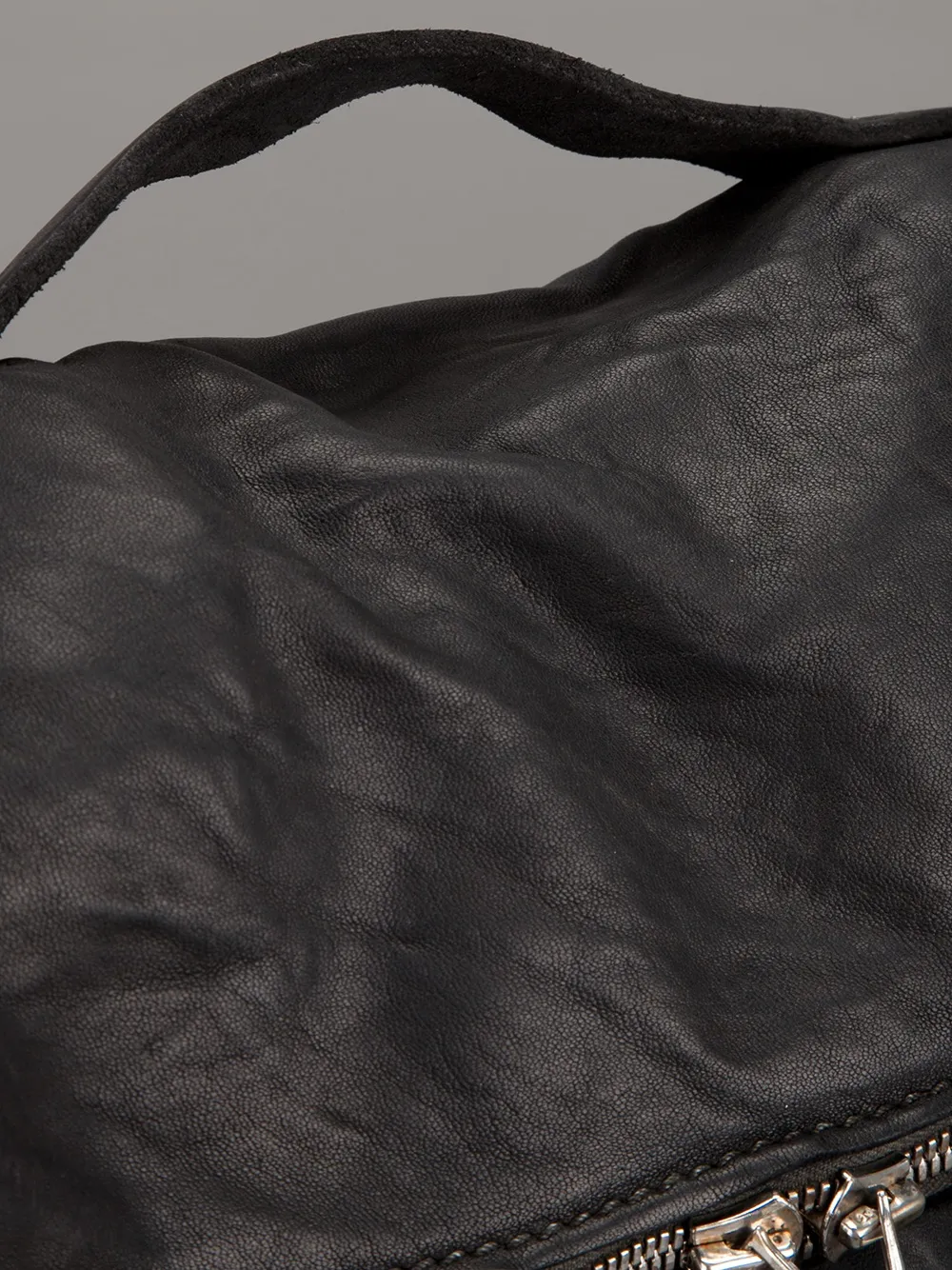 Guidi Tote Bag In Black