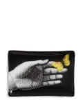 Fornasetti Farfalle plate - Black