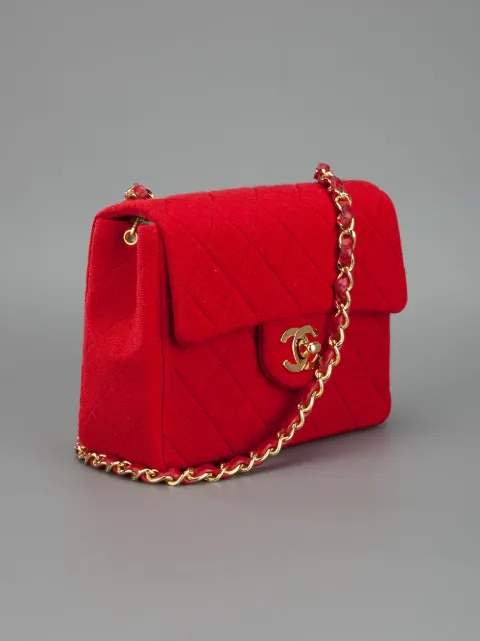 red chanel bolsa vintage