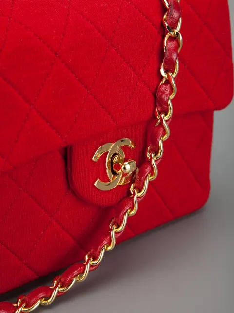 red chanel bolsa vintage