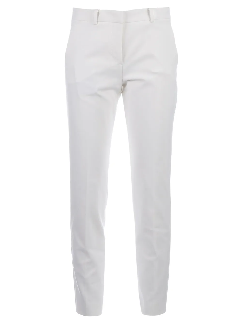 Mantù Cropped Trouser In White
