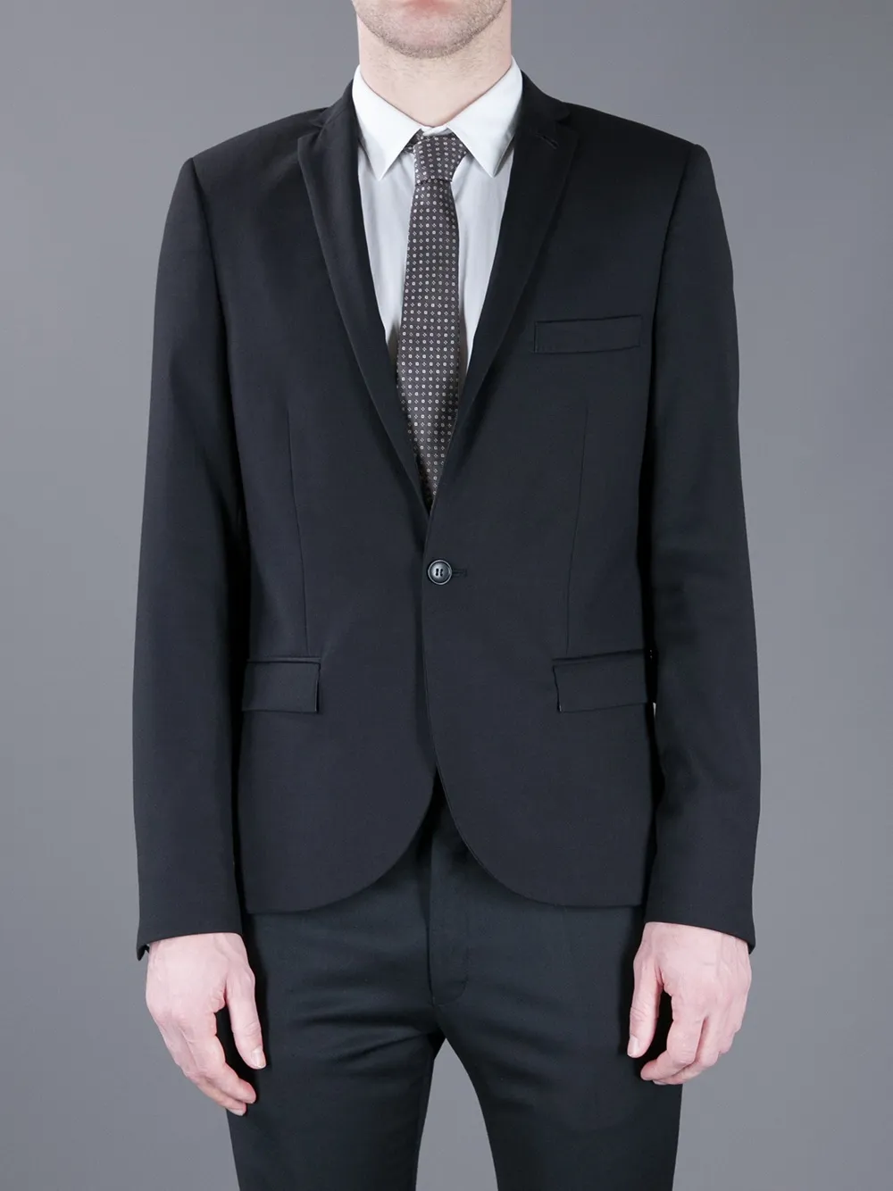 Dolce & Gabbana silk tie - Zwart
