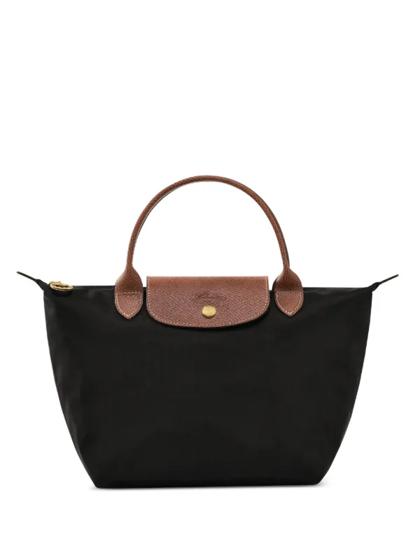 Longchamp Bolsa De Mão Le Pliage Pequena | Preto | FARFETCH BR