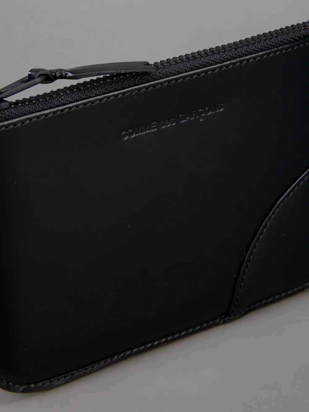 Comme Des Garçons Wallet 'Very Black' wallet Zwart