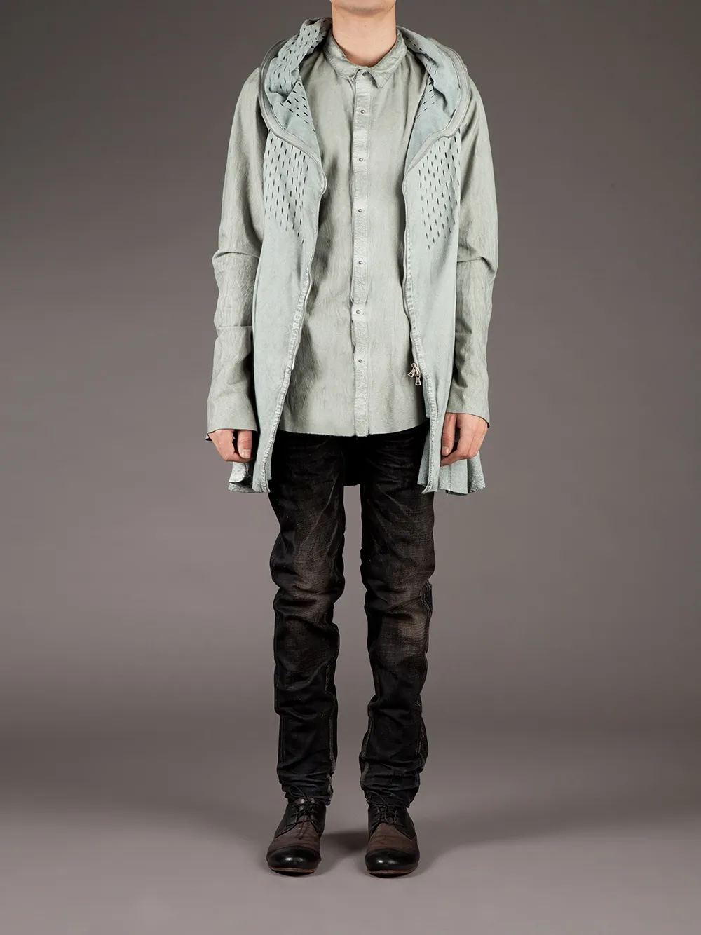 Isaac Sellam Experience perforated long gilet | Vests & Tank Tops | Image 2