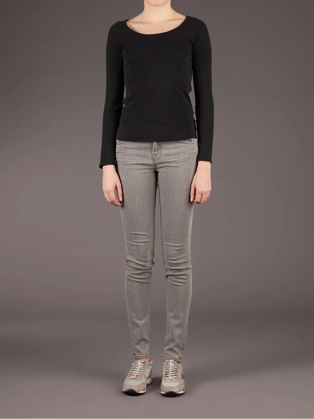 J Brand skinny fit jean - Zwart