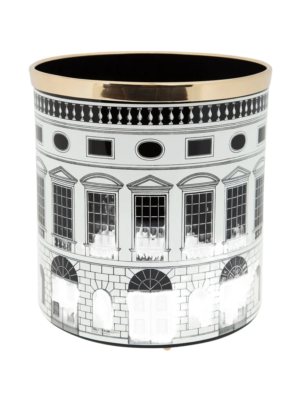 Fornasetti Architettura wastepaper basket | Desk Accessories | Image 2