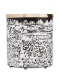 Fornasetti Jerusalem paper basket - Black