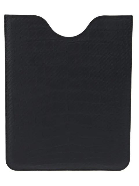 Jean Rousseau aligator leather ipad sleeve