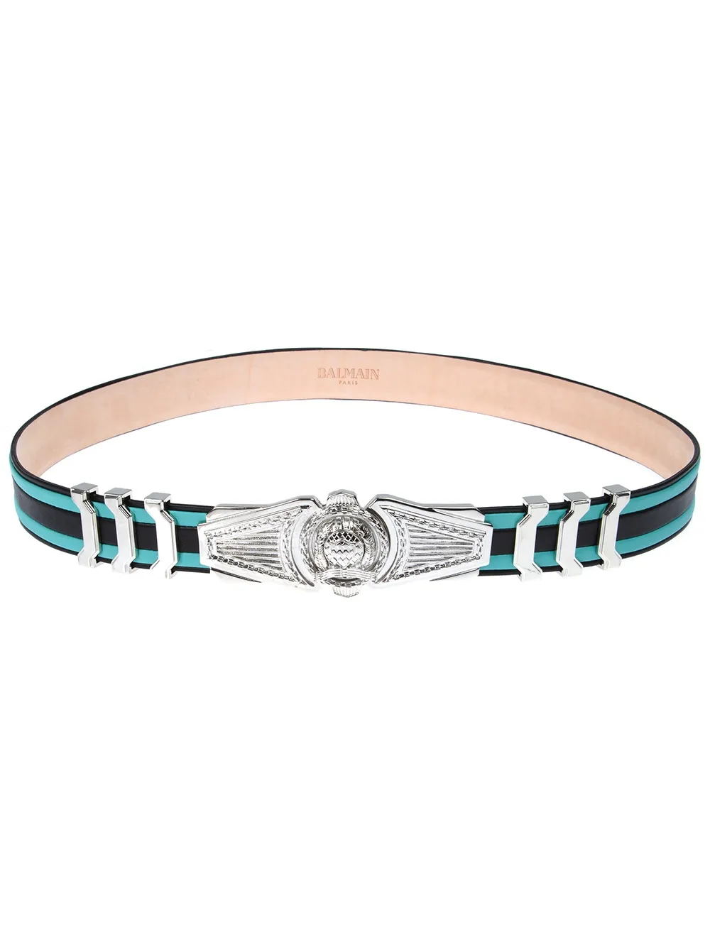 Balmain calf leather belt - MINTY