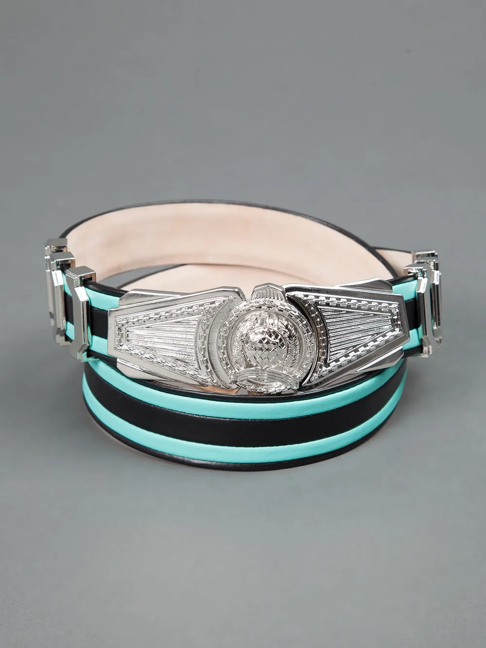 Balmain calf leather belt - MINTY