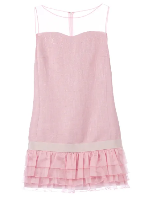 Giambattista Valli ruffled sleeveless dress