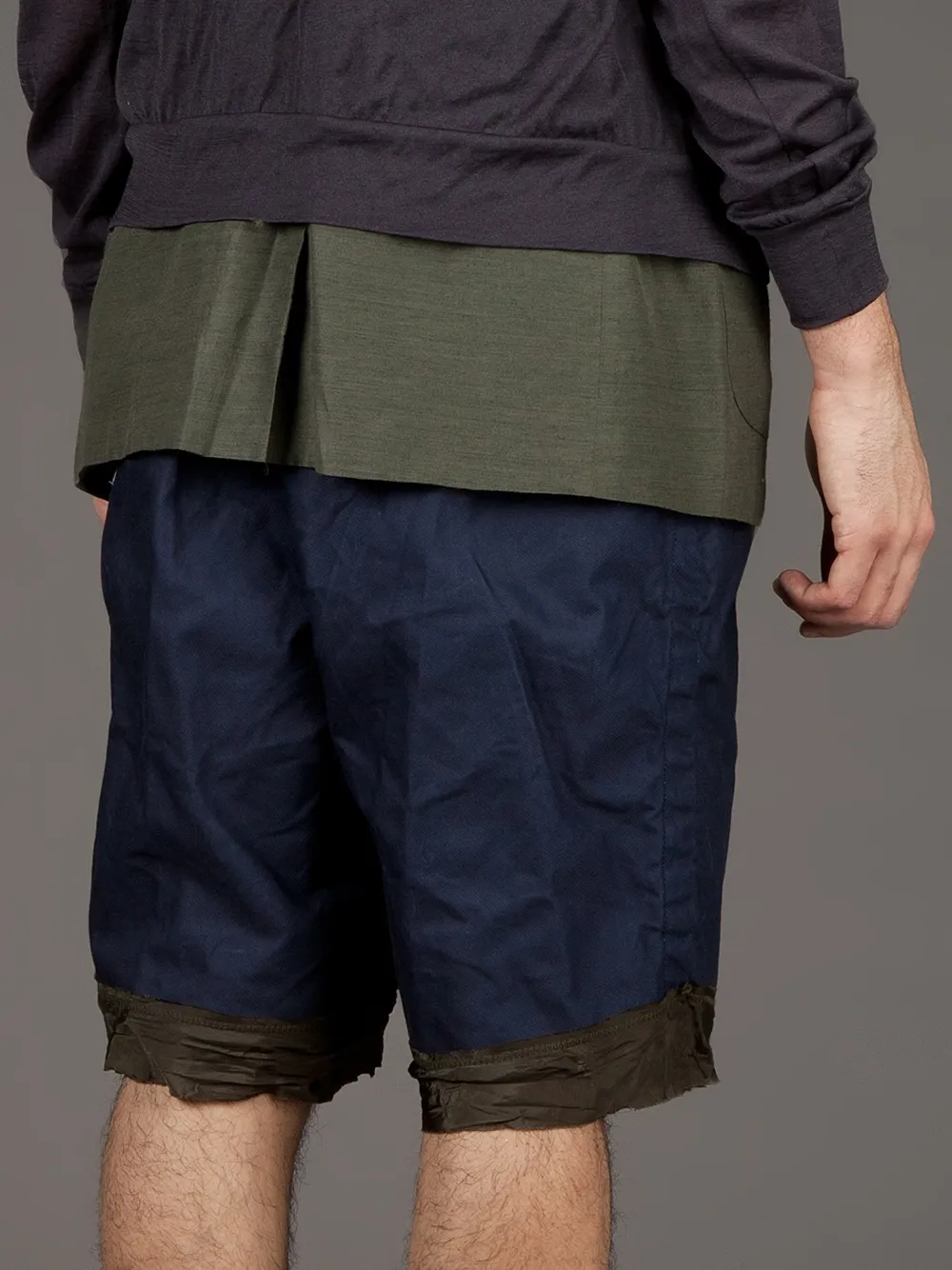 Kolor Panel Trim Short In Blue