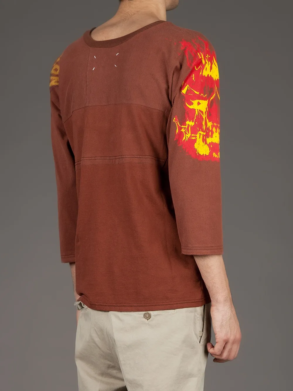Maison Margiela flame sweatshirt Bruin