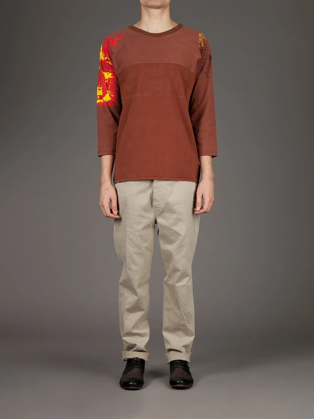 Maison Margiela flame sweatshirt - Bruin