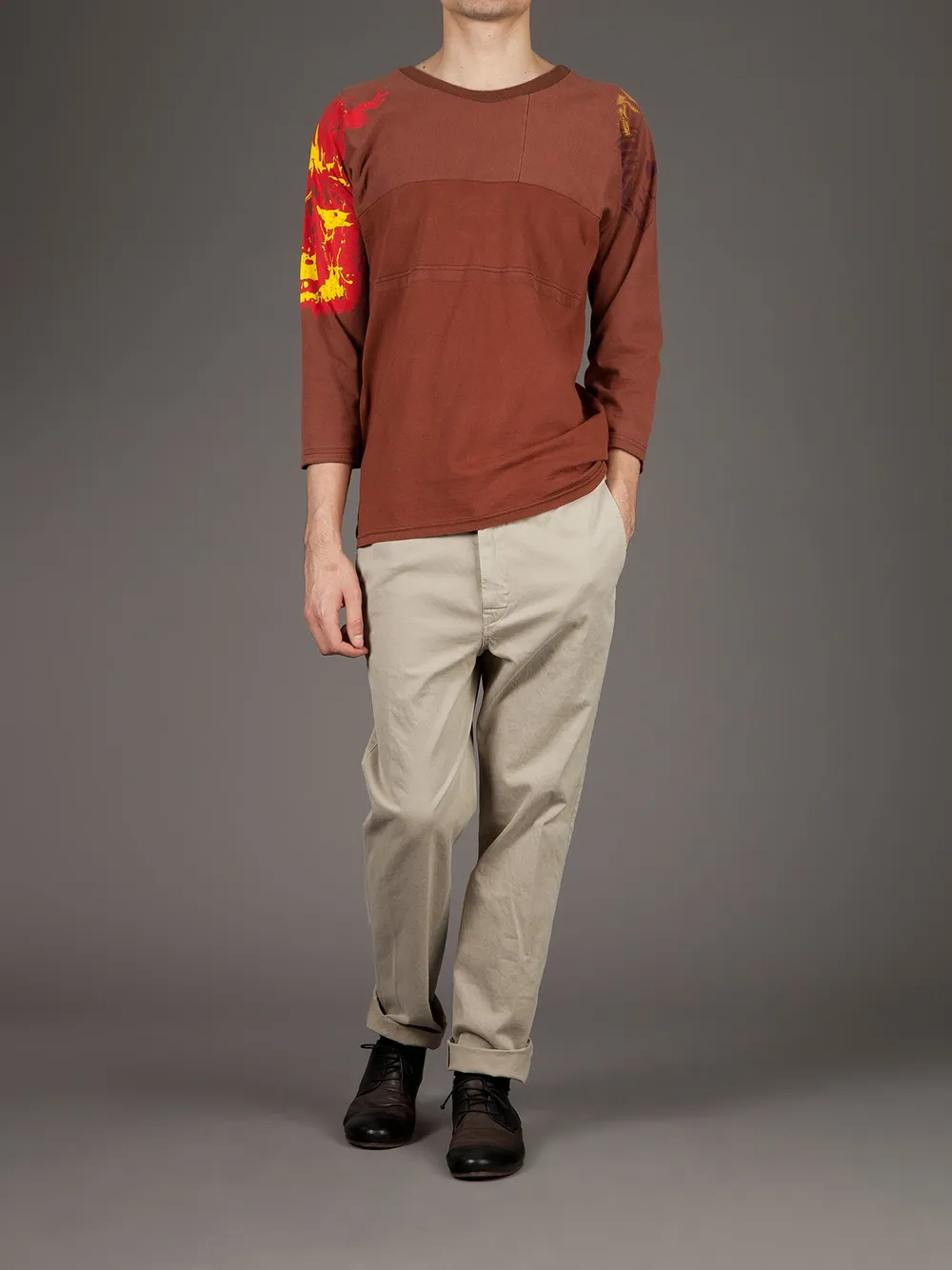 Maison Margiela flame sweatshirt Bruin