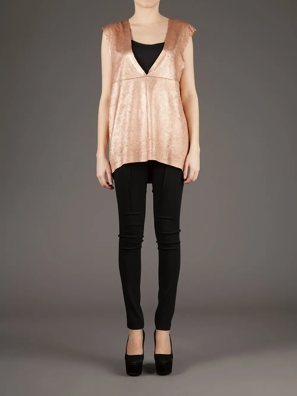 Drome sleeveless top | Chalecos y camisetas | Image 2