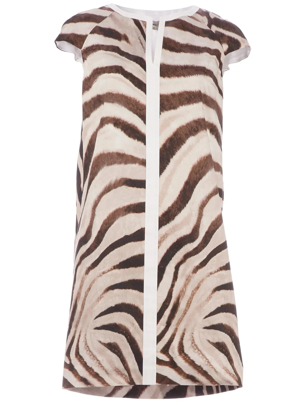 Mantu zebra print dress | marrón | Image 1