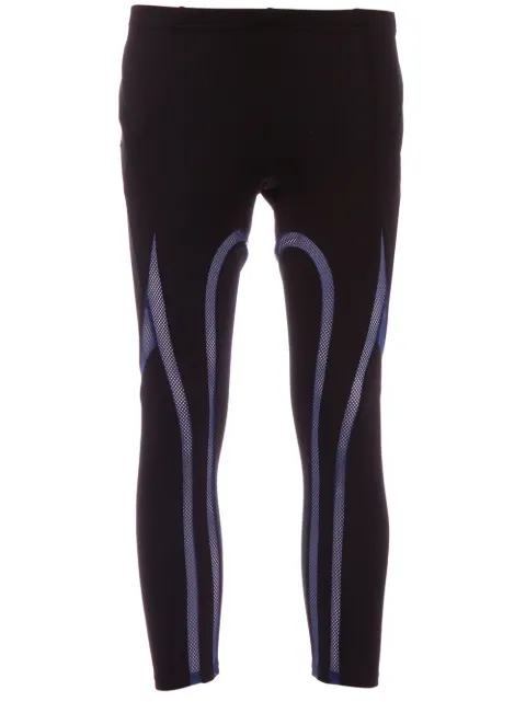 Junya Watanabe bi-colour mesh legging